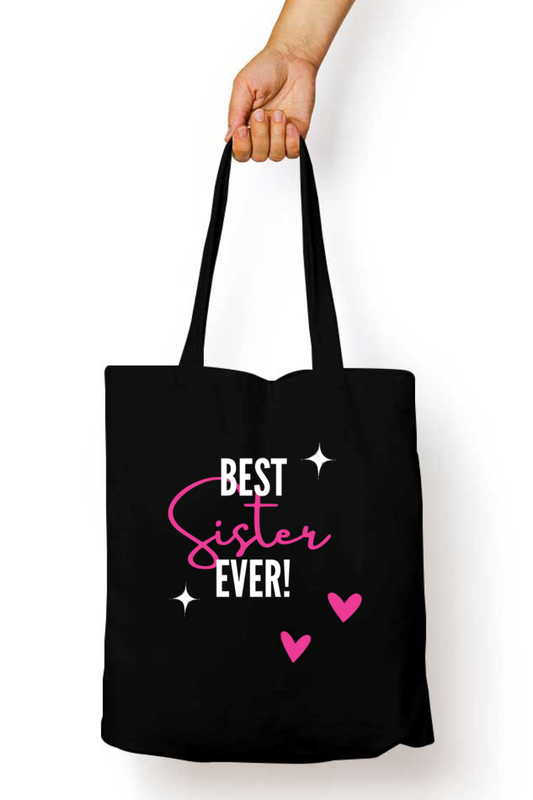 Best Sister Tote-Bag with Zipper