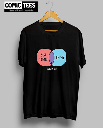 Brother Venn Diagram T-Shirt