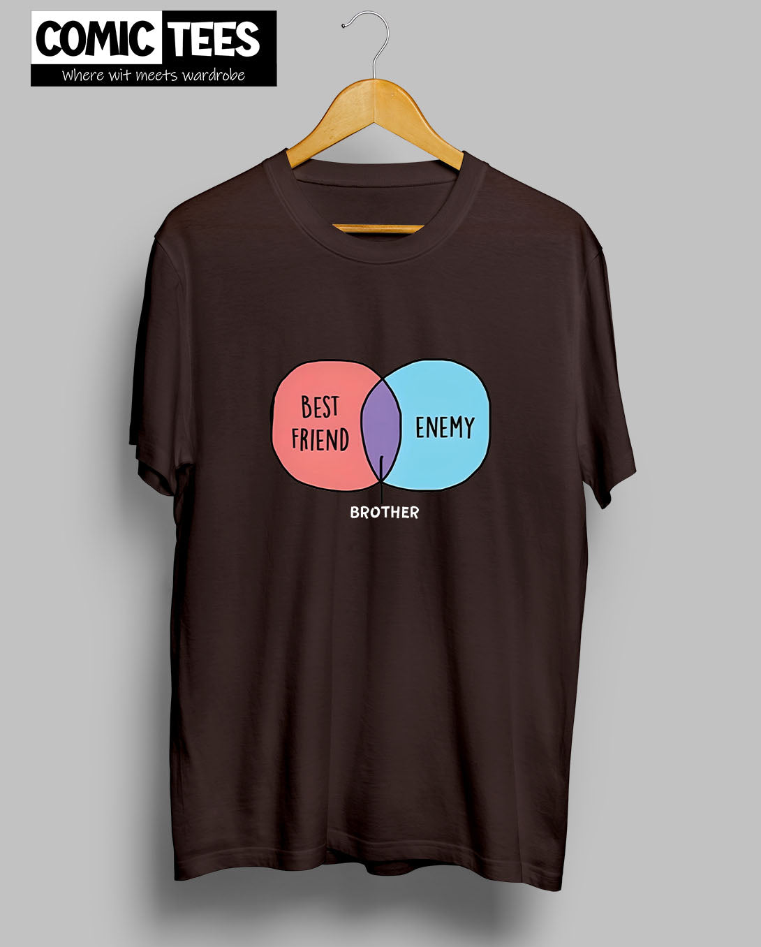 Brother Venn Diagram T-Shirt