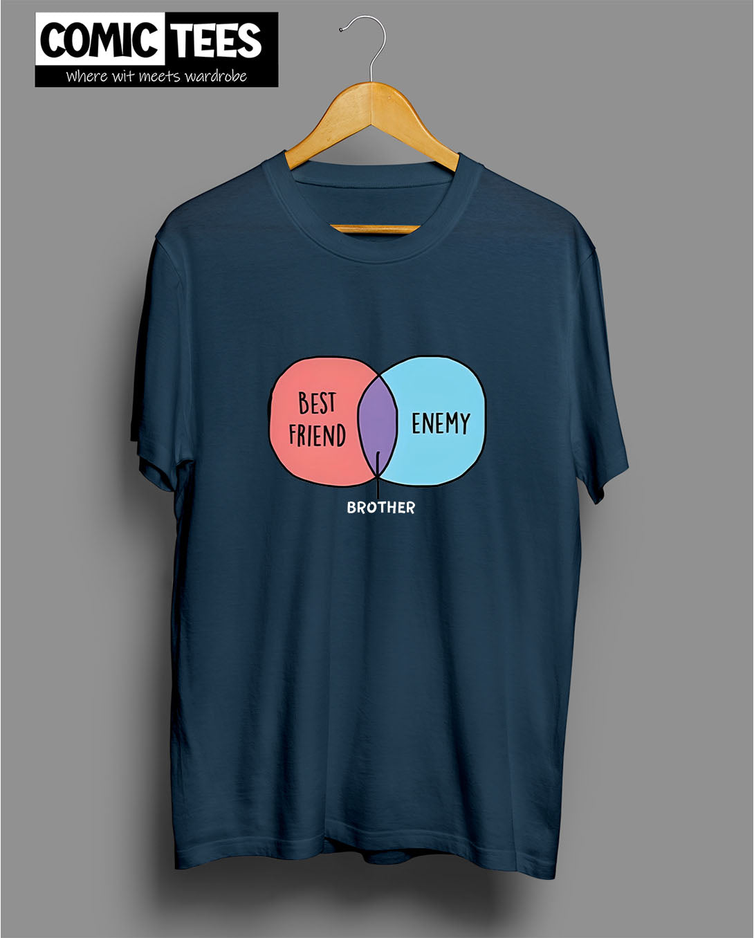 Brother Venn Diagram T-Shirt