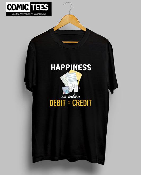 Happiness is when Unisex Tshirt