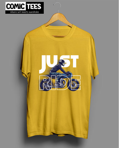 Just Ride Unisex Tshirt