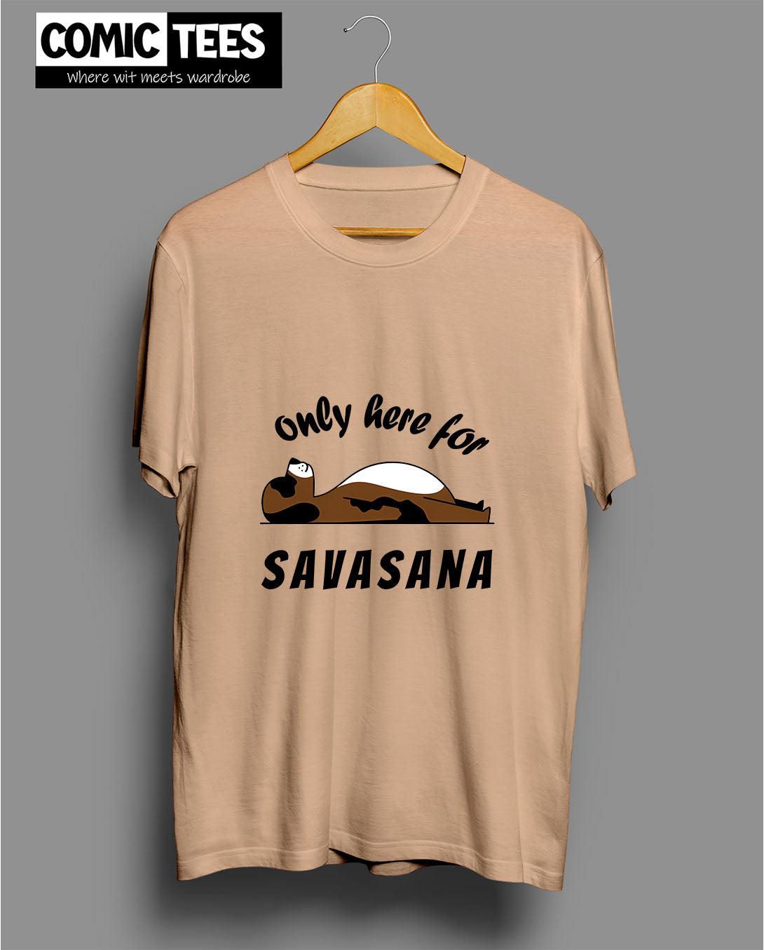 Only Here for Savasana T-shirt