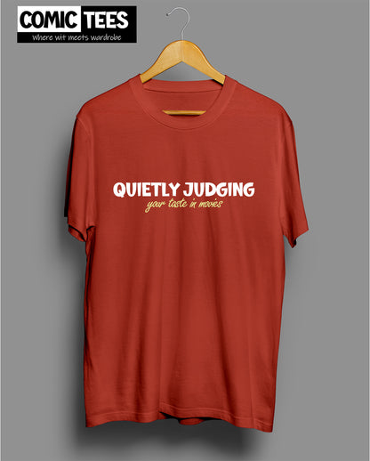 Quietly Judging Unisex Tshirt