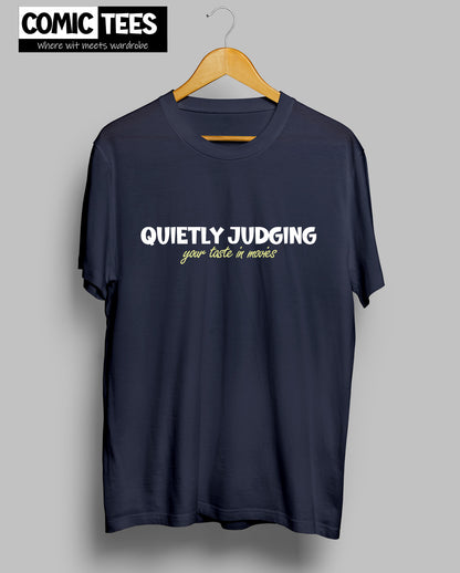 Quietly Judging Unisex Tshirt