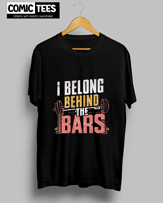 I Belong behind the bar T-shirt