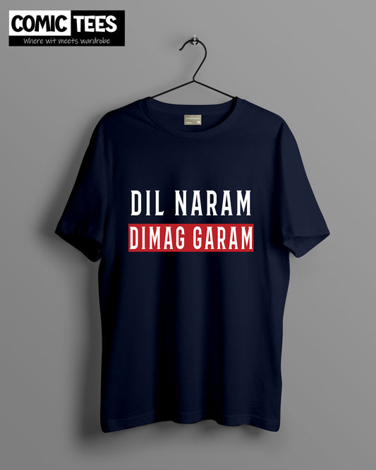 Dil naram dimag garam Ovesize T-Shirt