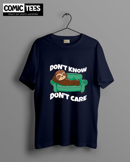 Dont Know Dont care Oversize T-shirt