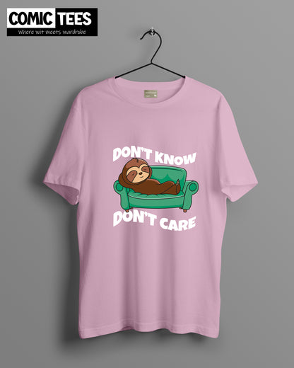 Dont Know Dont care Oversize T-shirt