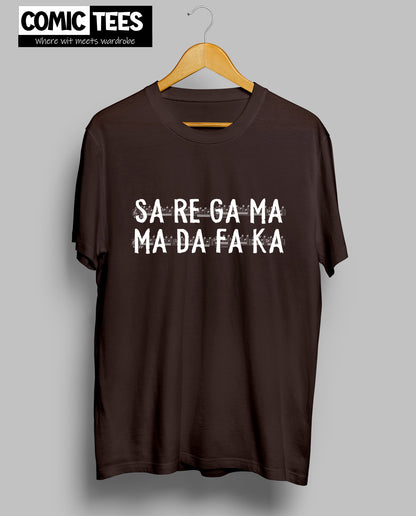 sa re ga ma ma da fa ka Unisex Tshirt