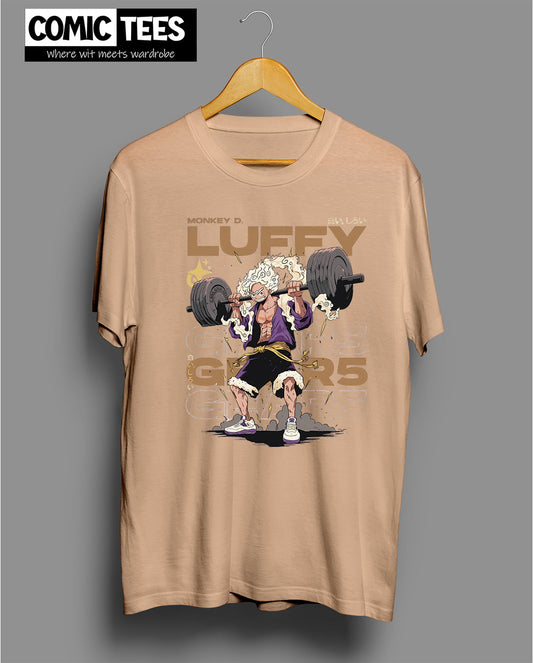 Luffy D Gear 5 Gym T-Shirt