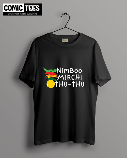 Nimbi Mirchi thu thu Oversize T-Shirt