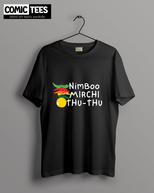 Nimbi Mirchi thu thu Oversize T-Shirt