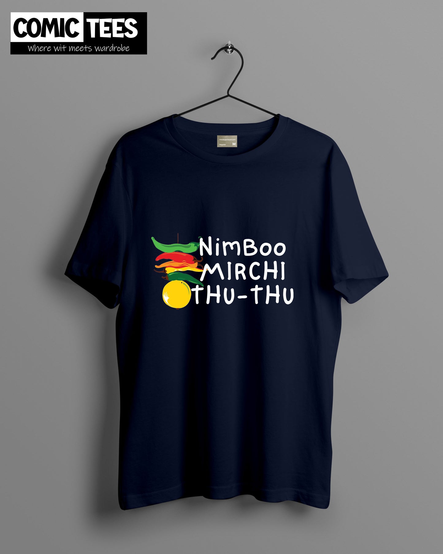 Nimbi Mirchi thu thu Oversize T-Shirt