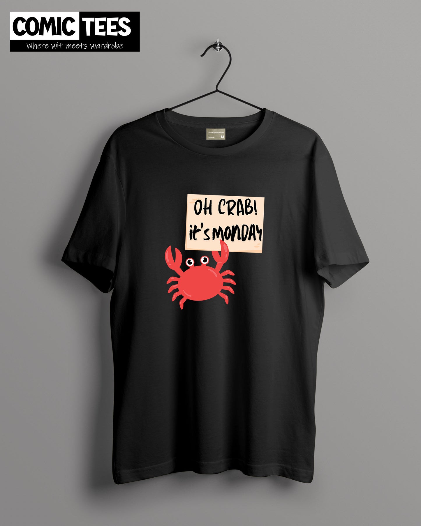 Oh Crab its Monday Oversize T-Shirt