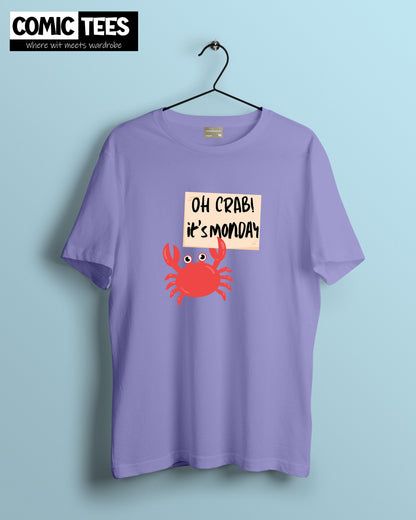 Oh Crab its Monday Oversize T-Shirt