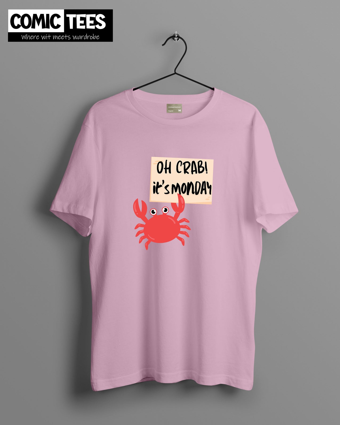 Oh Crab its Monday Oversize T-Shirt