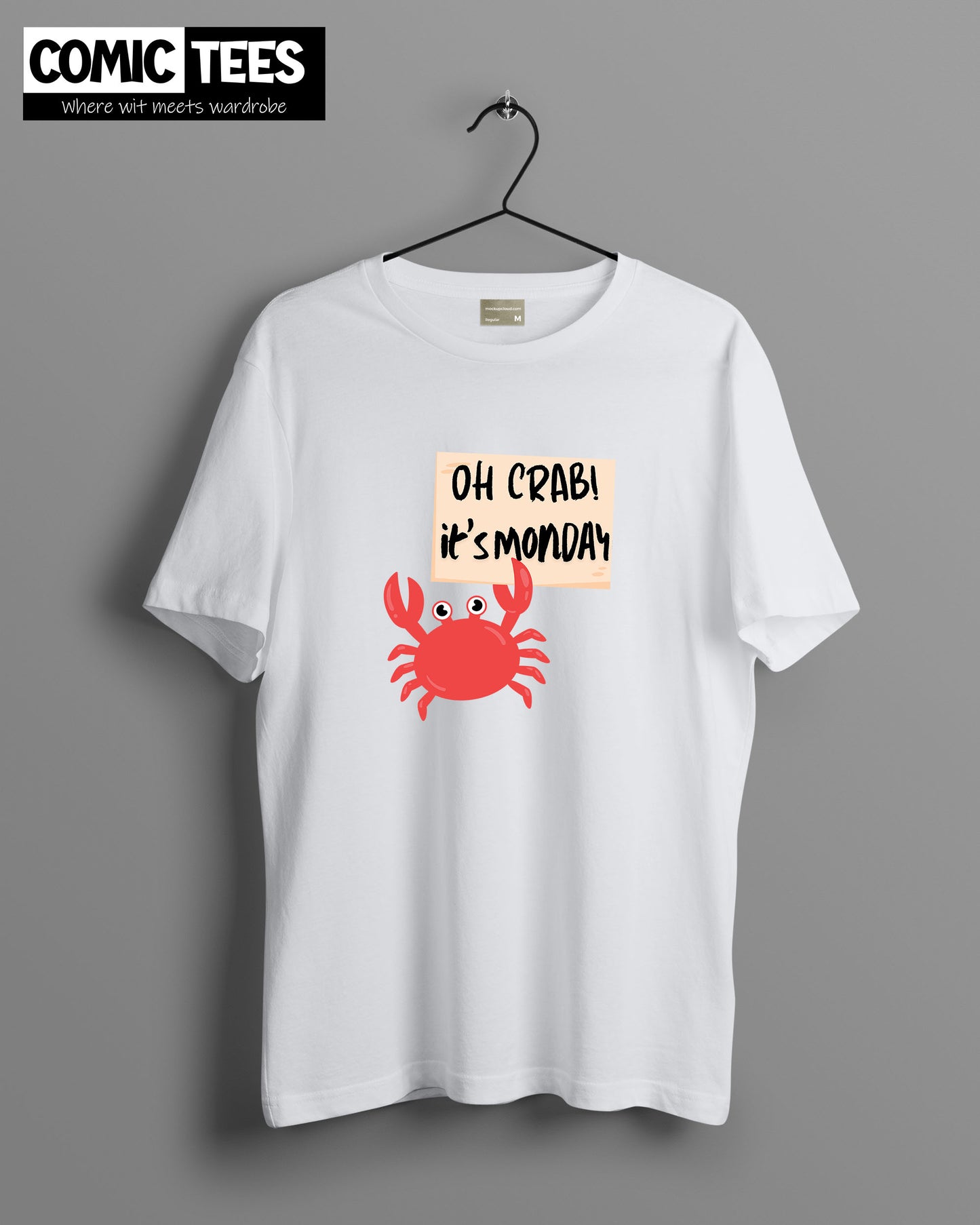 Oh Crab its Monday Oversize T-Shirt