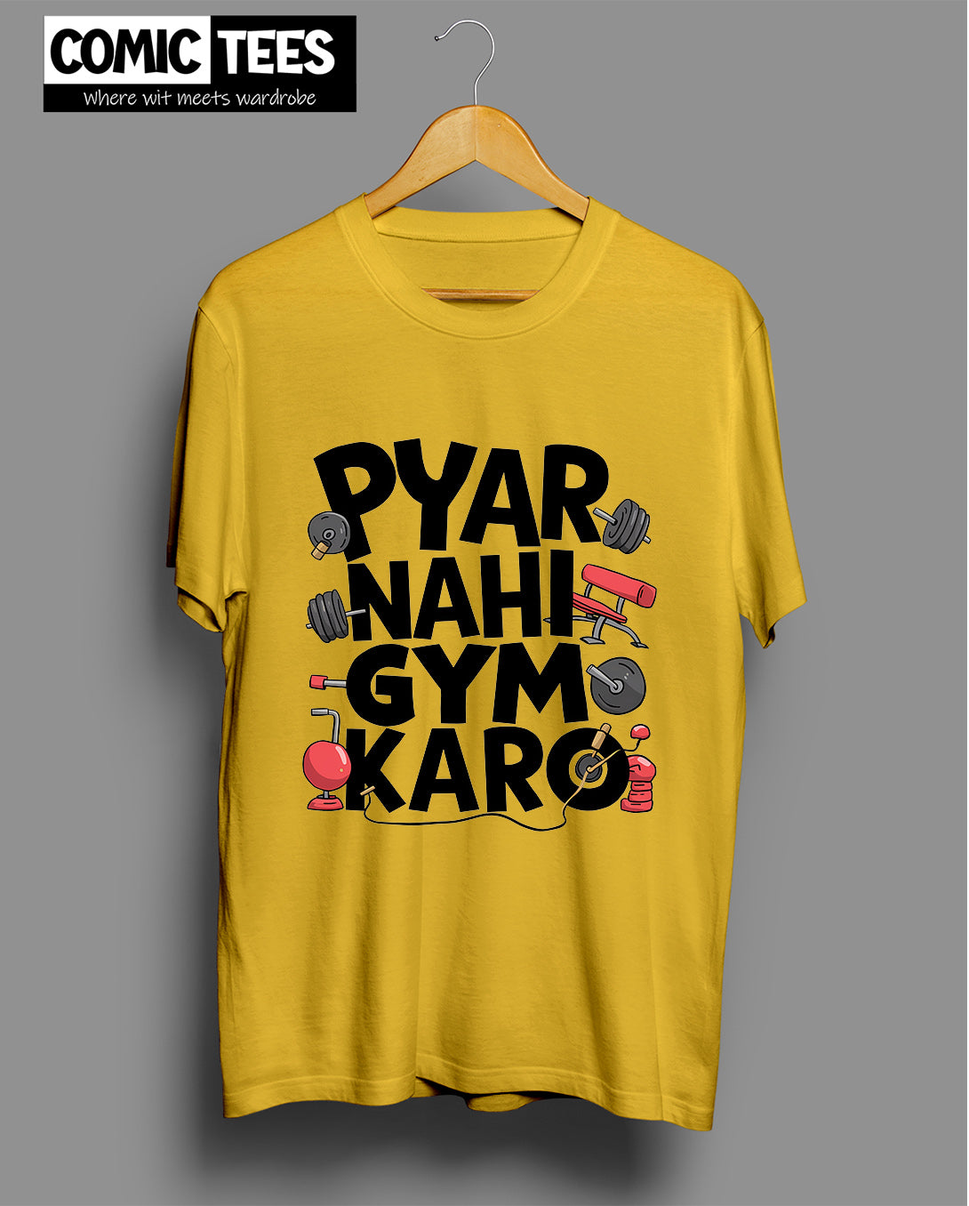 Pyar nahi Gym Karo T-shirt