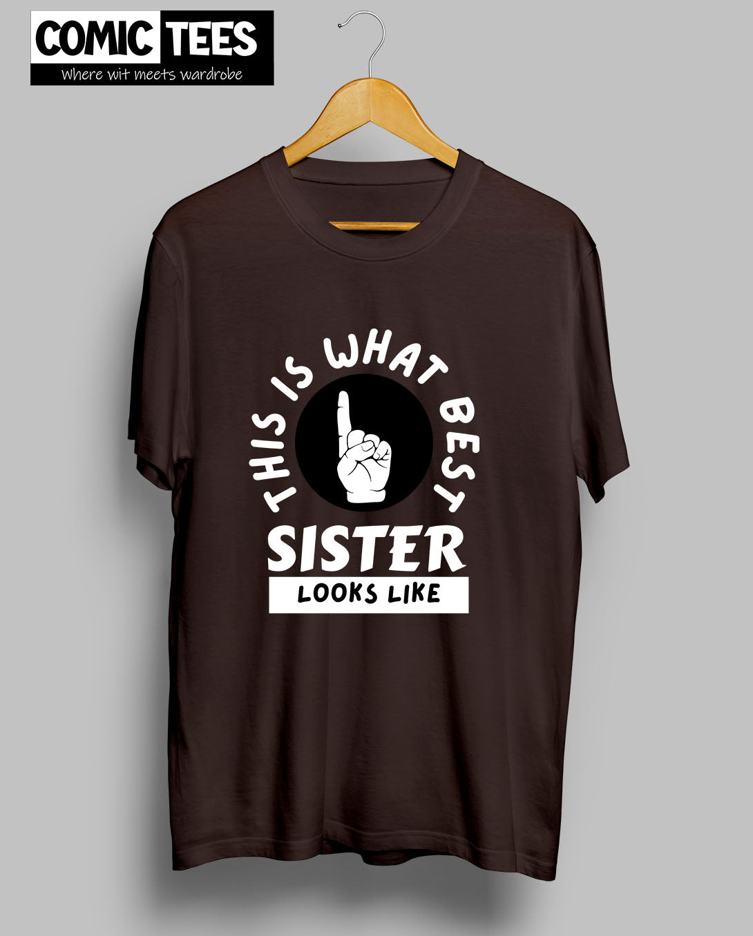 This is what best sister looks like T-Shirt