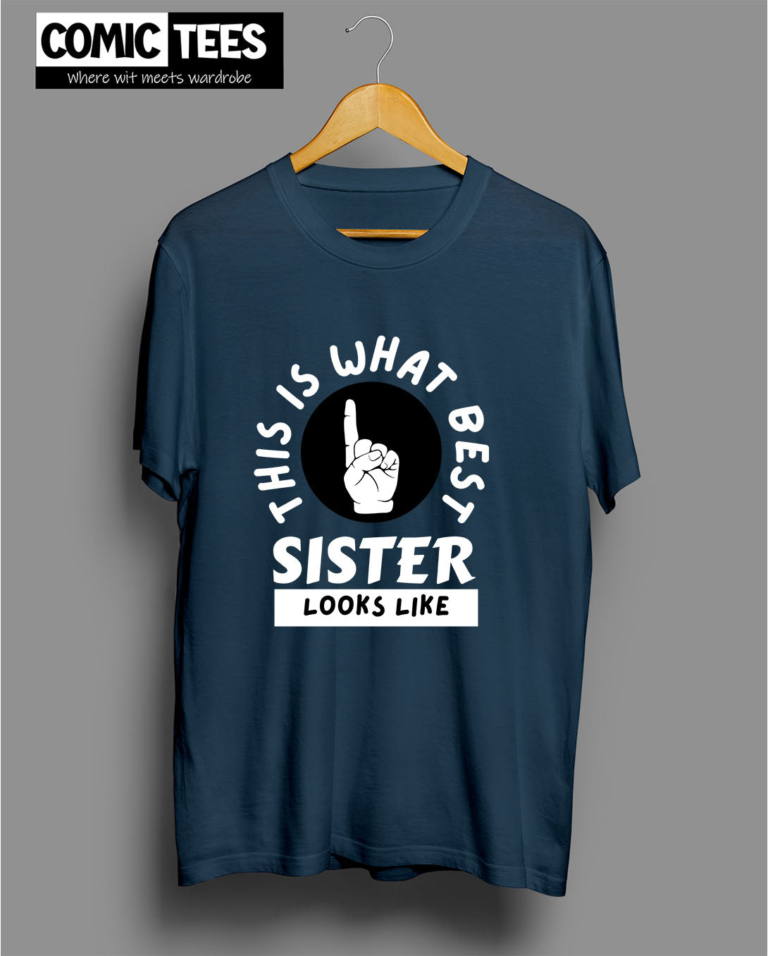 This is what best sister looks like T-Shirt