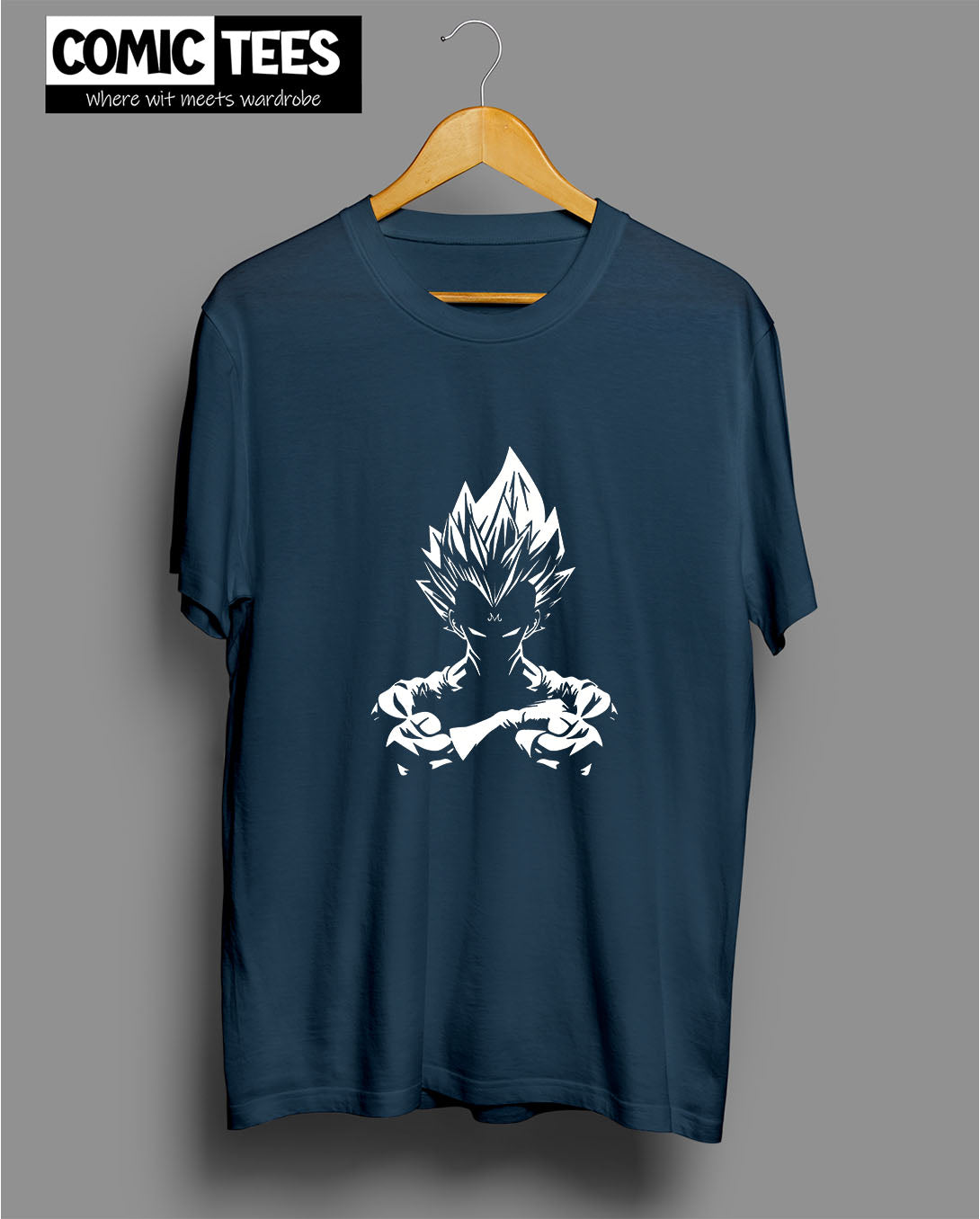 Vegeta Cross hands T-shirt