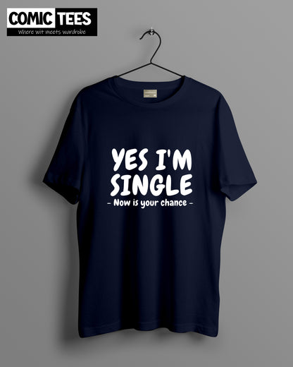 Yes I am single Oversize T-shirt